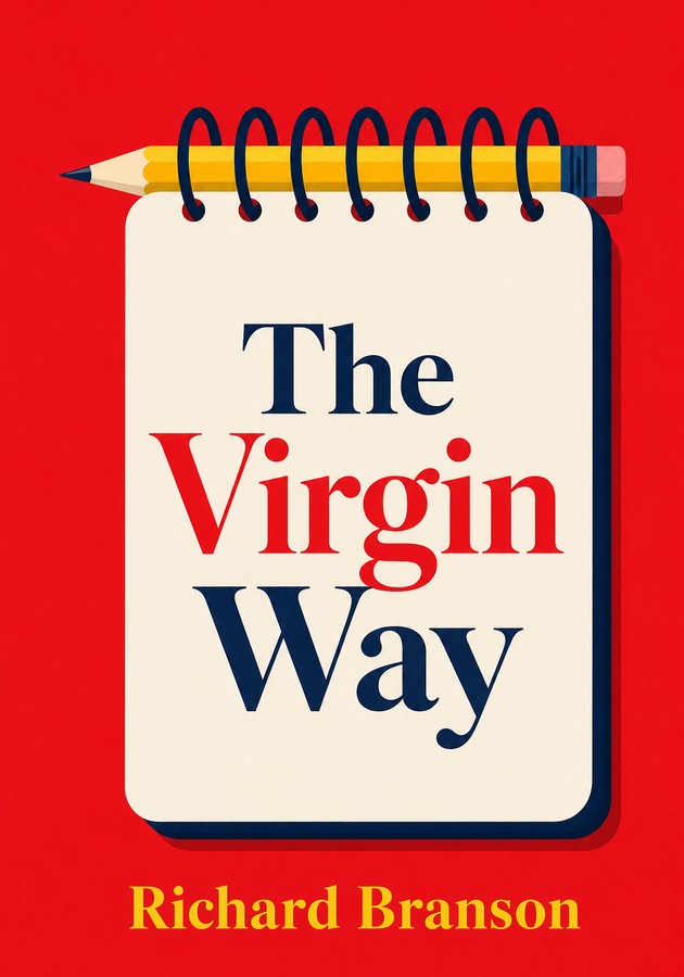 Capa do livro The Virgin Way, de Richard Branson — resumo e resenha crítica no 12min