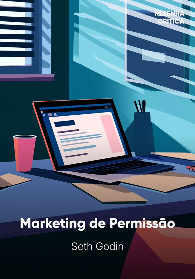 Capa do livro Marketing de Permissão, de Seth Godin — resumo e resenha crítica no 12min