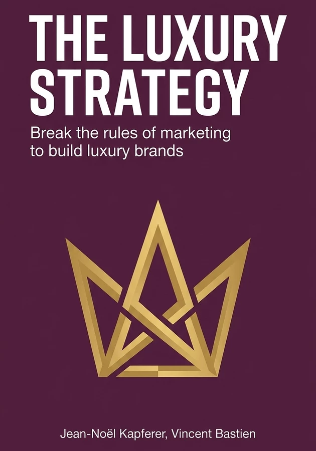 Book cover of The Luxury Strategy by  Vincent Bastien — critical summary review on 12min