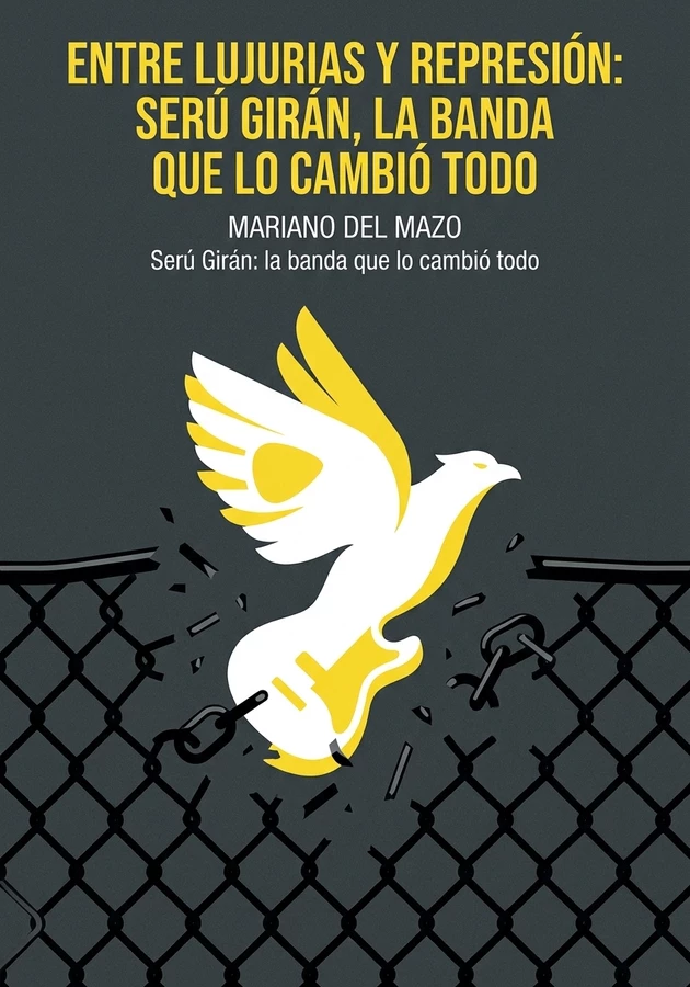 Portada del libro Entre lujurias y represión: Serú Girán, la banda que lo cambió todo, de Mariano del Mazo — resumen crítico y reseña en 12min