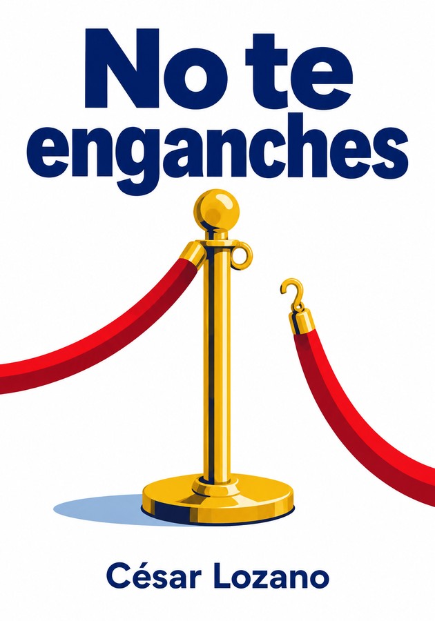 Portada del libro No te enganches, de César Lozano — resumen crítico y reseña en 12min