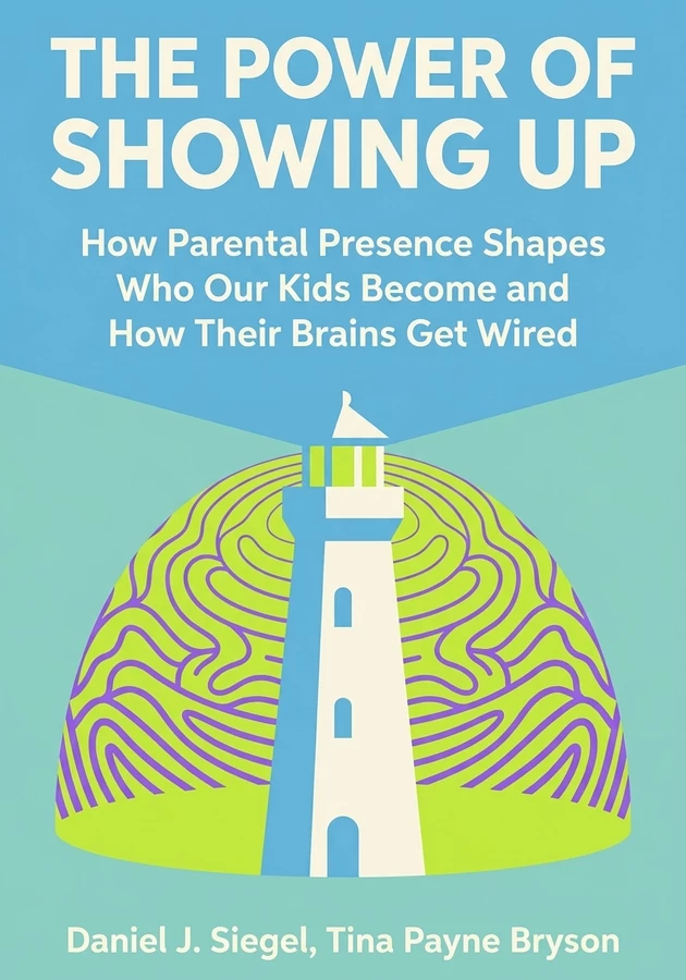 Book cover of The Power of Showing Up by Tina Payne Bryson — critical summary review on 12min