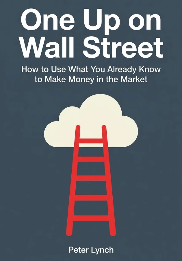 Book cover of One Up on Wall Street by Peter Lynch — critical summary review on 12min