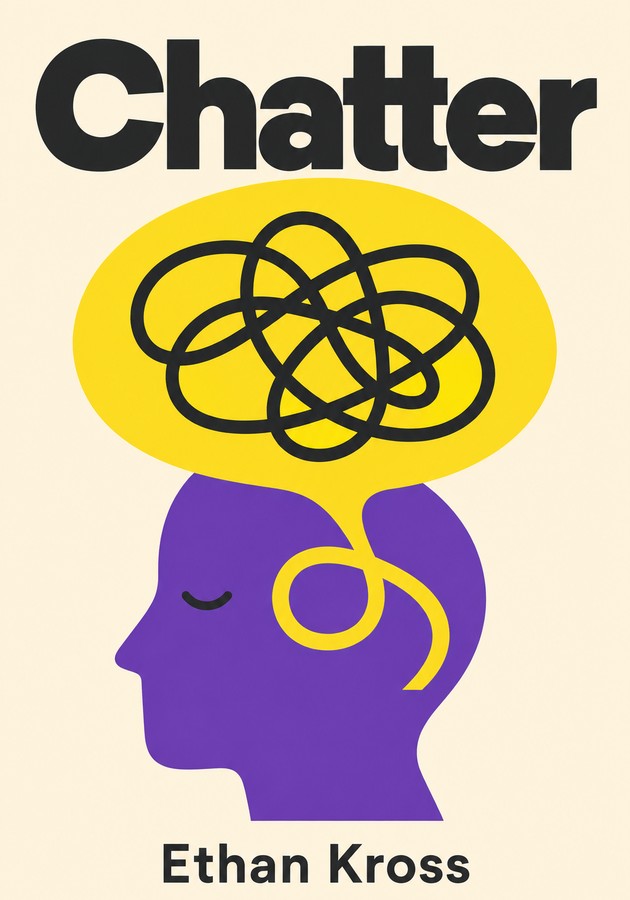 Book cover of Chatter by Ethan Kross — critical summary review on 12min
