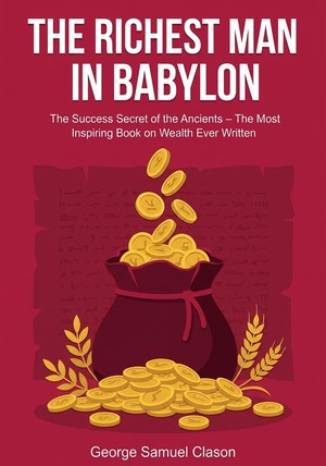Book cover of The Richest Man in Babylon by George Samuel Clason — critical summary review on 12min