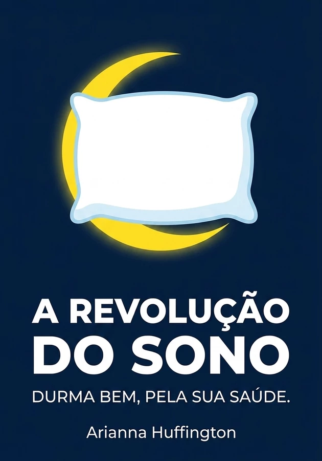 Capa do livro A Revolução do Sono, de Arianna Huffington — resumo e resenha crítica no 12min