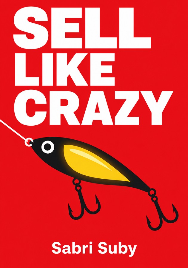 Book cover of Sell Like Crazy by Sabri Suby — critical summary review on 12min