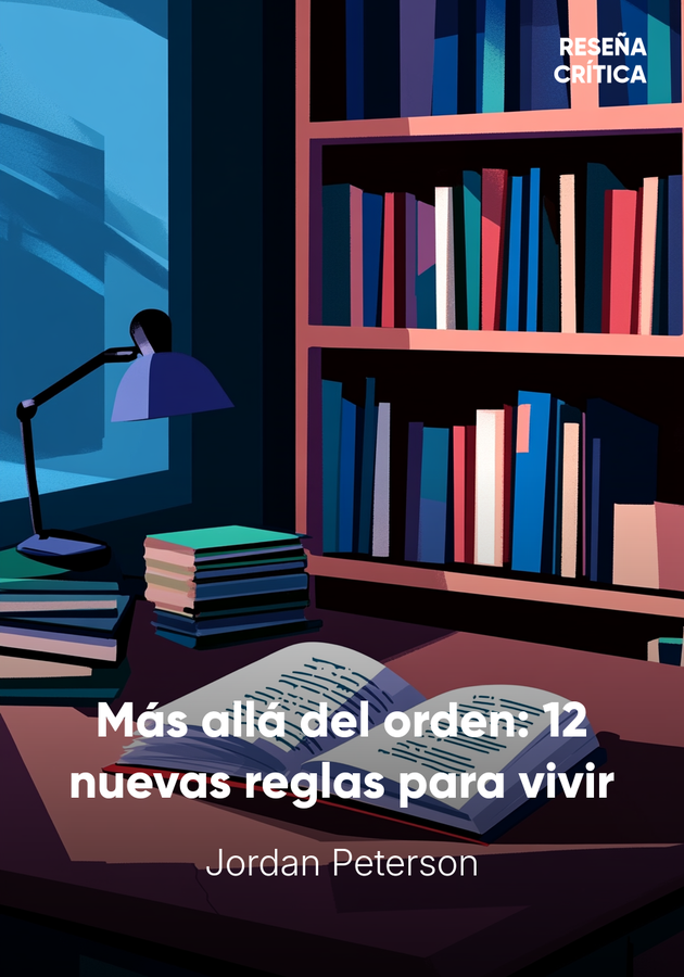 Portada del libro Más allá del orden: 12 nuevas reglas para vivir, de Jordan Peterson — resumen crítico y reseña en 12min