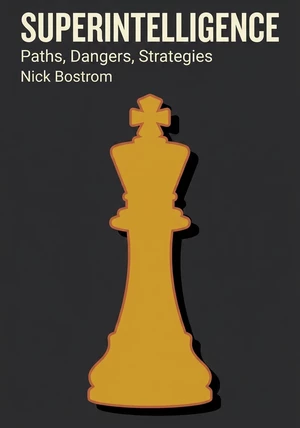 Book cover of Superintelligence by Nick Bostrom — critical summary review on 12min