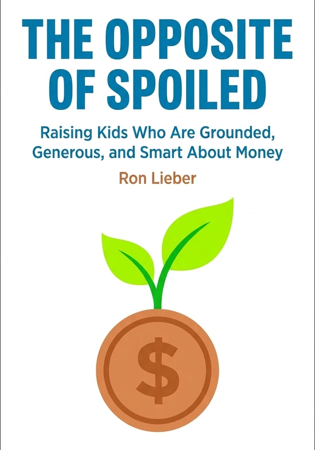 Book cover of The Opposite of Spoiled by Ron Lieber — critical summary review on 12min