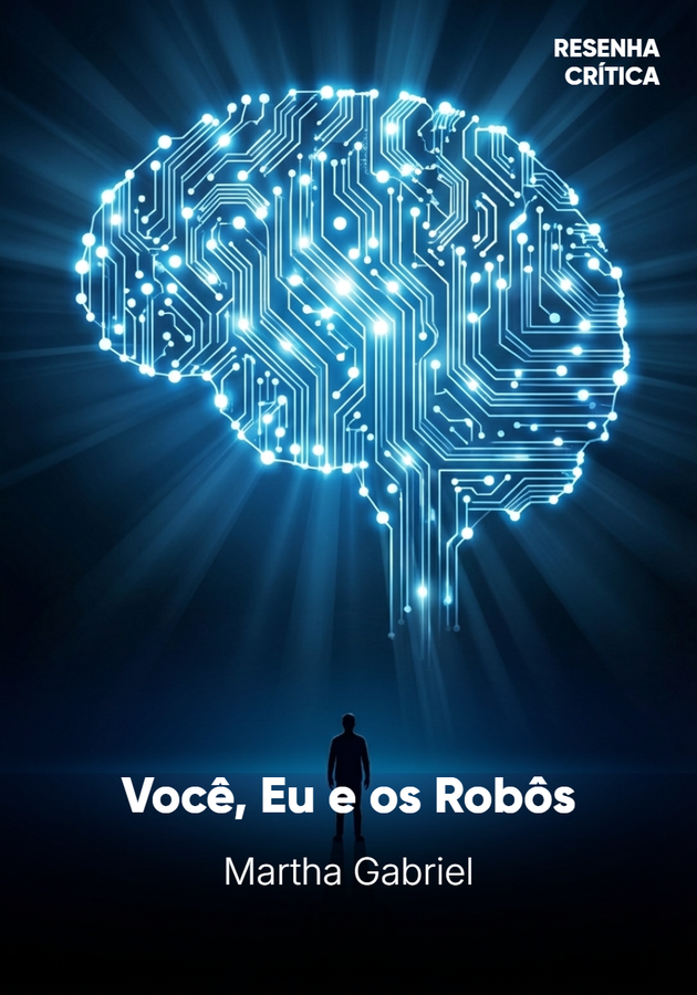 Capa do livro Você, Eu e os Robôs, de Martha Gabriel — resumo e resenha crítica no 12min