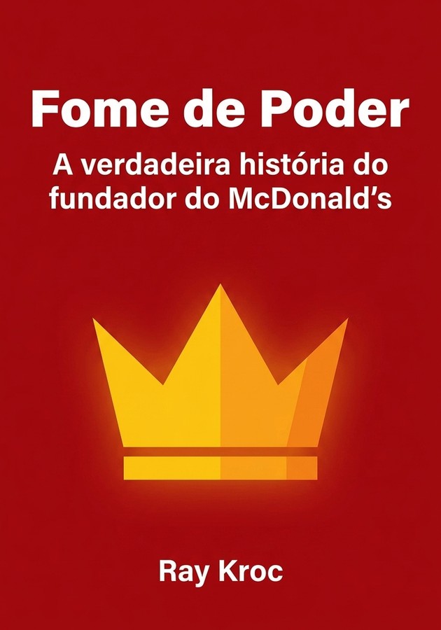 Capa do livro Fome de Poder, de Ray Kroc — resumo e resenha crítica no 12min