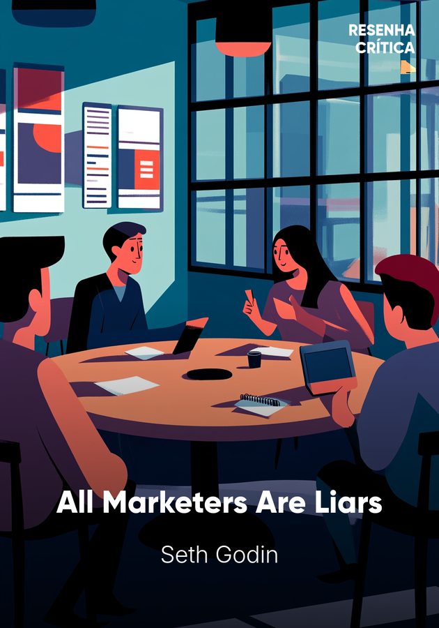 Capa do livro All Marketers Are Liars, de Seth Godin — resumo e resenha crítica no 12min