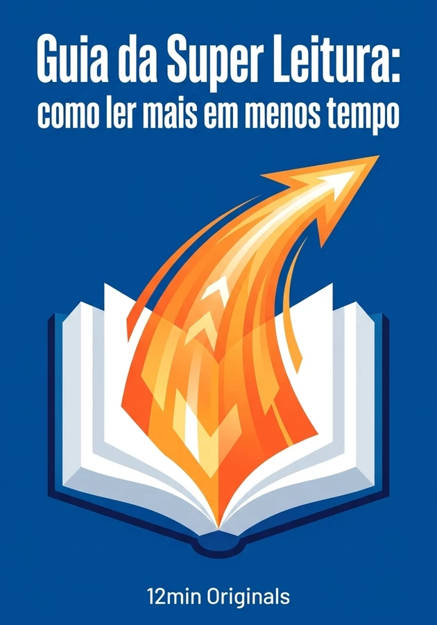Capa do livro Guia da Super Leitura: como ler mais em menos tempo, de 12min Originals — resumo e resenha crítica no 12min