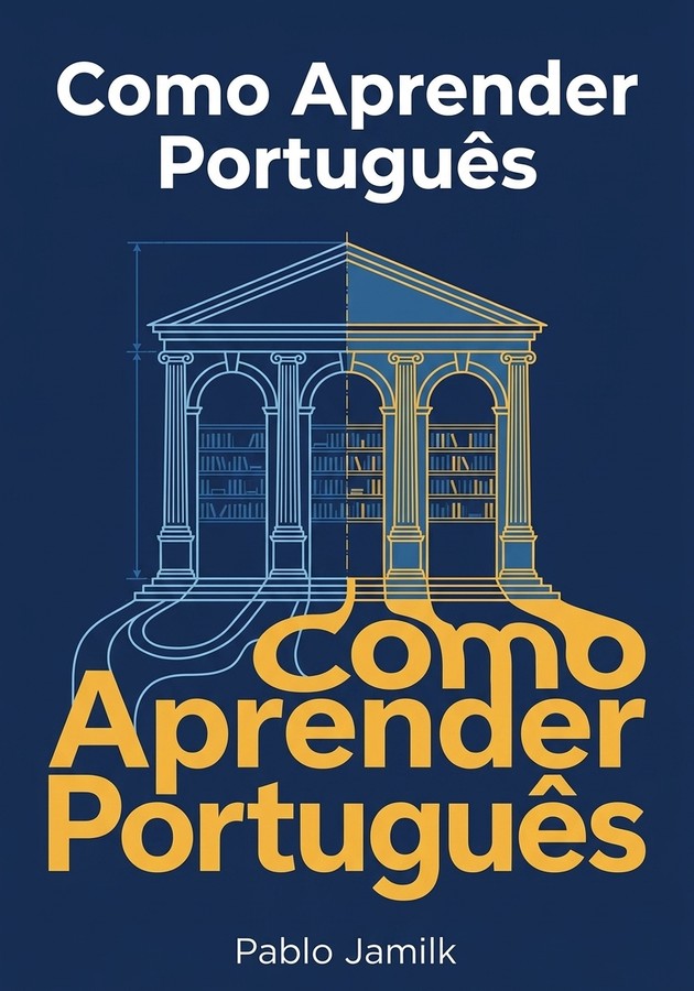 Capa do livro Como Aprender Português, de Pablo Jamilk — resumo e resenha crítica no 12min