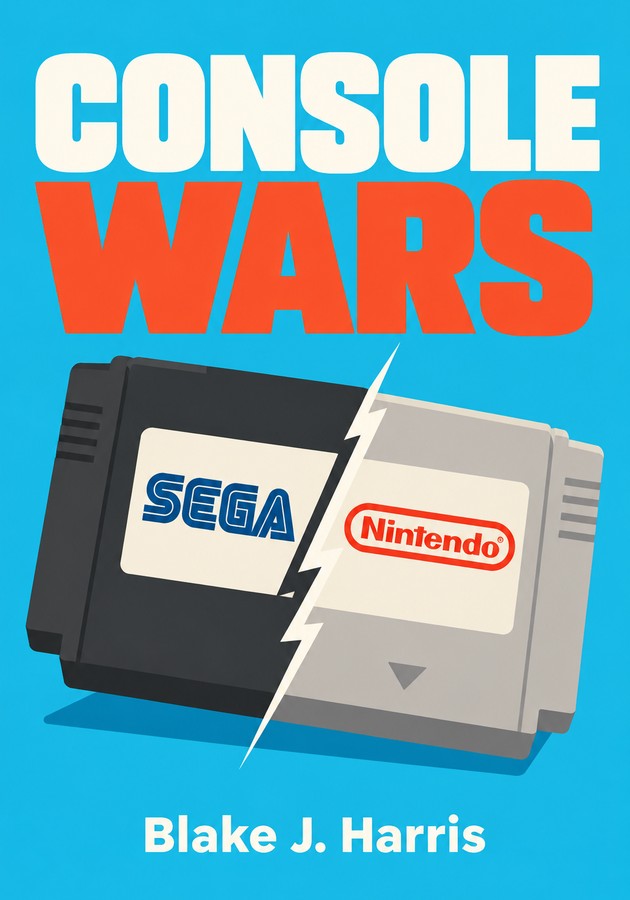 Book cover of Console Wars by Blake J. Harris — critical summary review on 12min