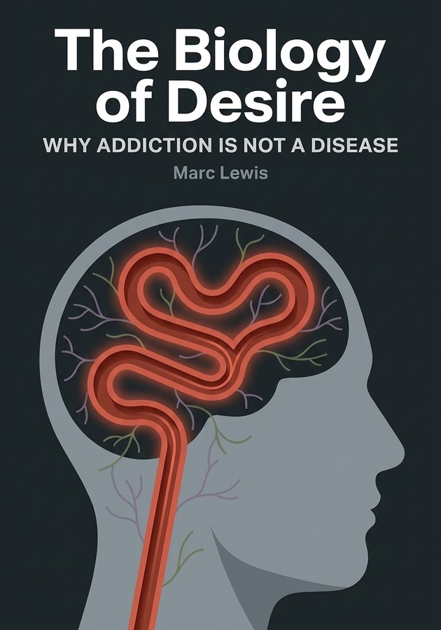 Book cover of The Biology of Desire by Marc Lewis — critical summary review on 12min