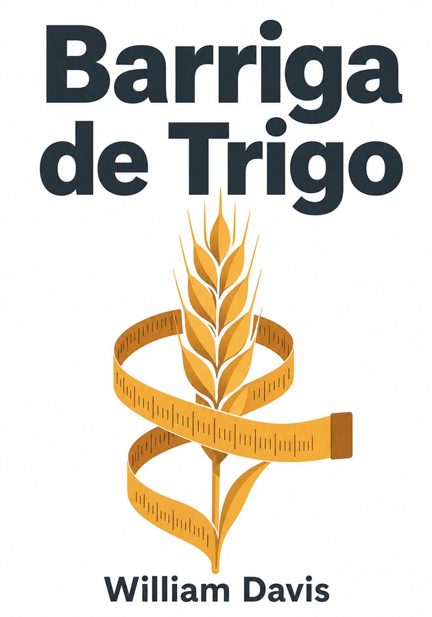 Capa do livro Barriga de Trigo, de William Davis — resumo e resenha crítica no 12min