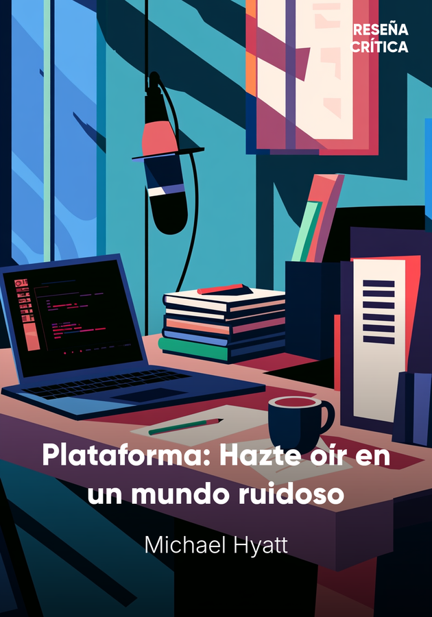 Portada del libro Plataforma: Hazte oír en un mundo ruidoso, de Michael Hyatt — resumen crítico y reseña en 12min