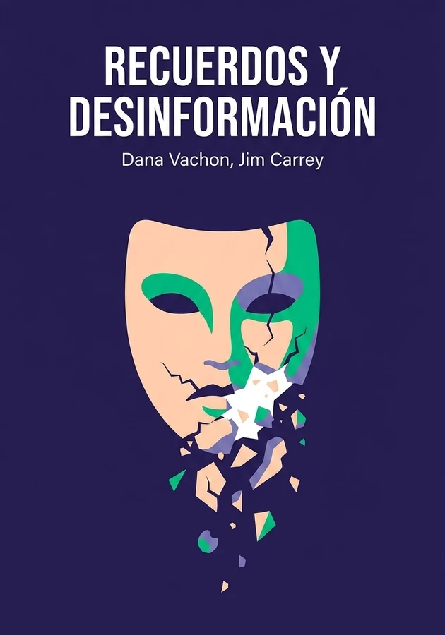 Portada del libro Recuerdos y desinformación, de Dana Vachon & Jim Carrey — resumen crítico y reseña en 12min