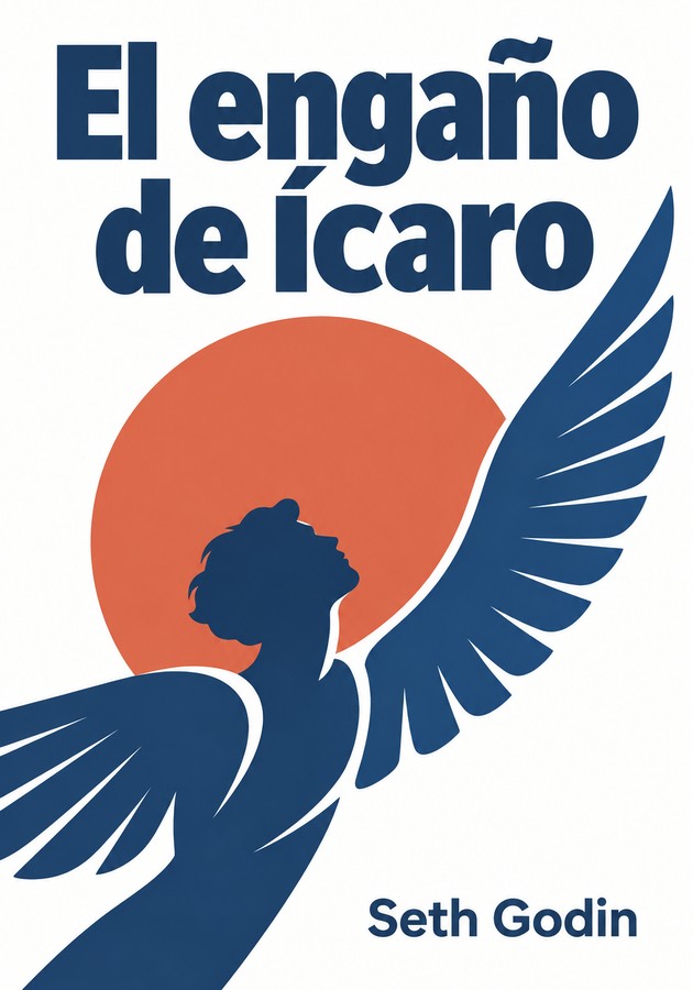 Portada del libro El engaño de Ícaro, de Seth Godin — resumen crítico y reseña en 12min