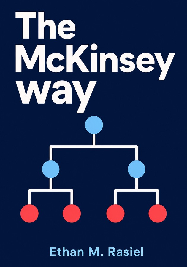 Capa do livro The McKinsey way, de Ethan M. Rasiel — resumo e resenha crítica no 12min
