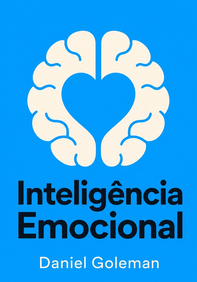 Capa do livro Inteligência Emocional , de Daniel Goleman  — resumo e resenha crítica no 12min
