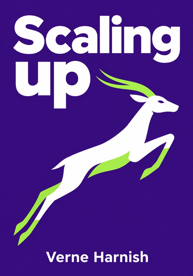 Portada del libro Scaling up, de Verne Harnish — resumen crítico y reseña en 12min