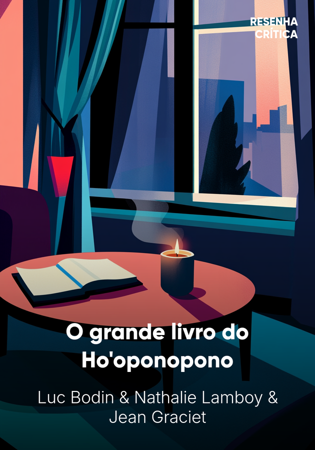 Capa do livro O grande livro do Ho'oponopono, de Nathalie Lamboy — resumo e resenha crítica no 12min