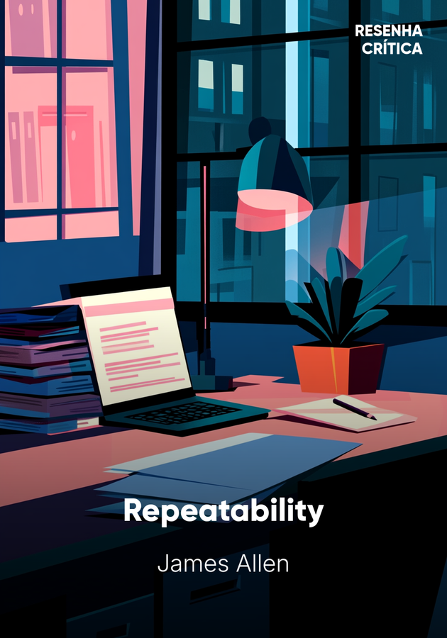 Capa do livro Repeatability, de James Allen — resumo e resenha crítica no 12min