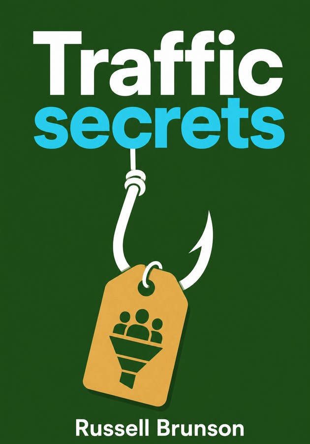 Capa do livro Traffic secrets, de Russell Brunson — resumo e resenha crítica no 12min