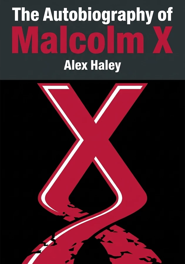 Book cover of The Autobiography of Malcolm X by Alex Haley — critical summary review on 12min
