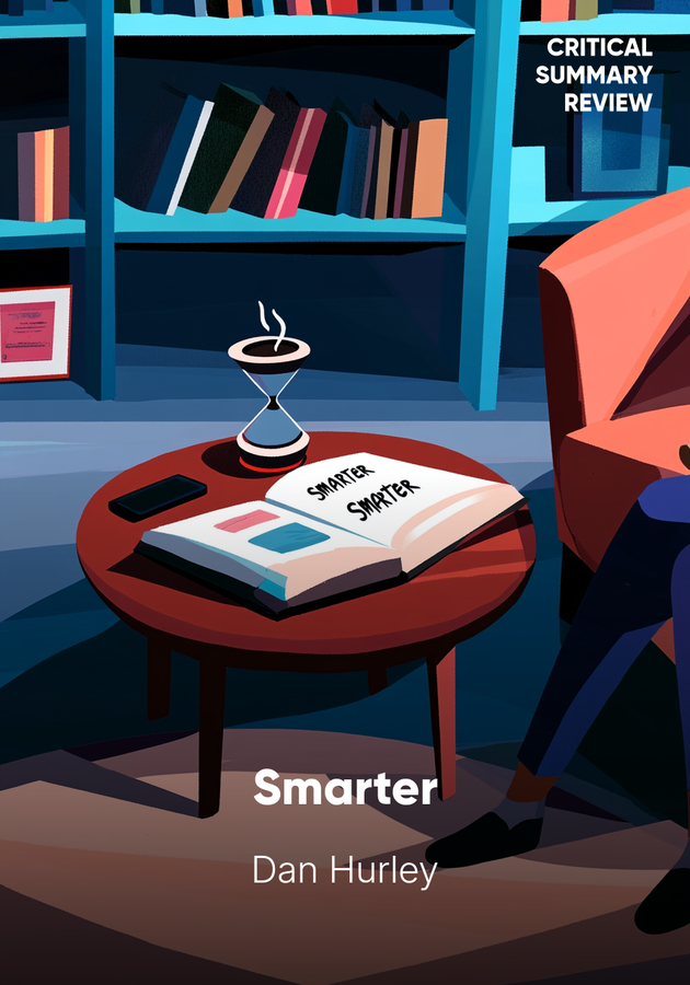 Book cover of Smarter by Dan Hurley — critical summary review on 12min
