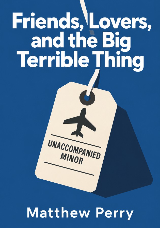 Book cover of Friends, Lovers, and the Big Terrible Thing by Matthew Perry — critical summary review on 12min
