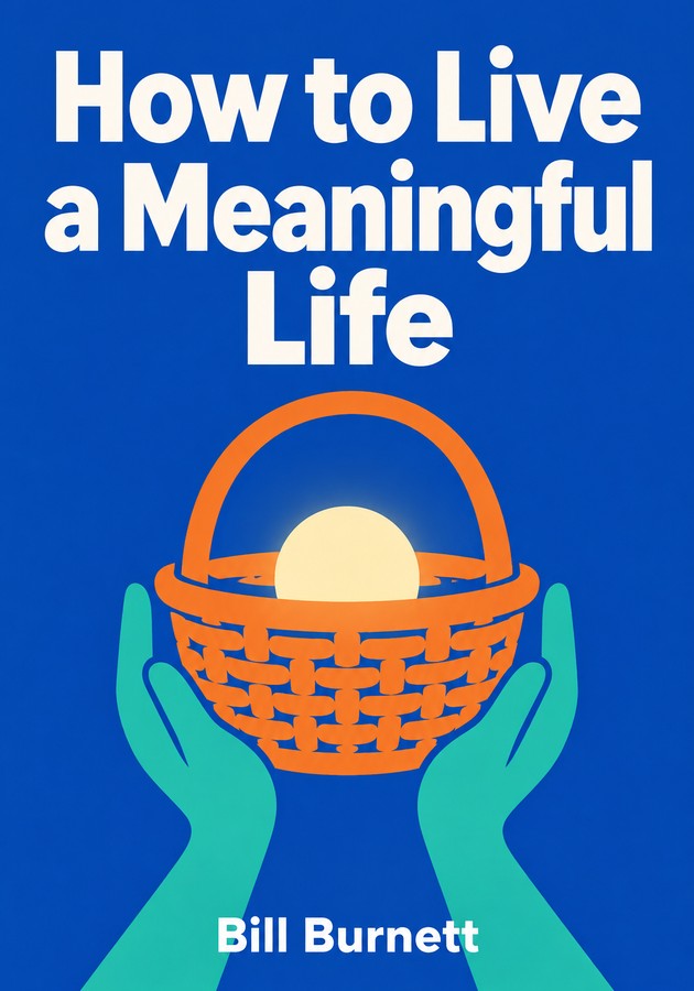 Book cover of How to Live a Meaningful Life by Bill Burnett — critical summary review on 12min