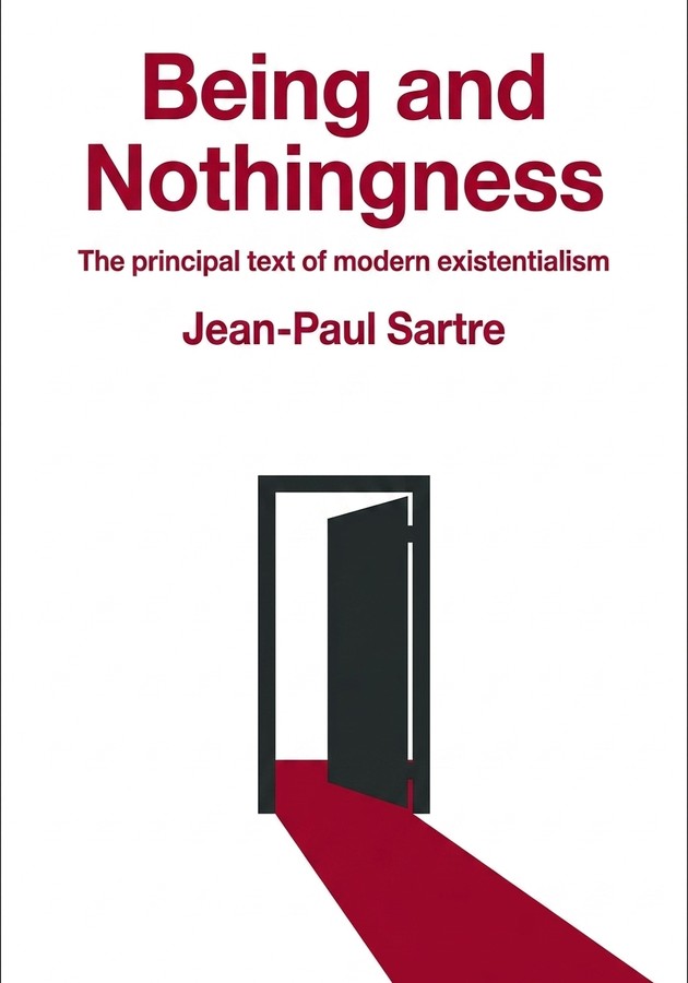 Book cover of Being and Nothingness by Jean-Paul Sartre — critical summary review on 12min