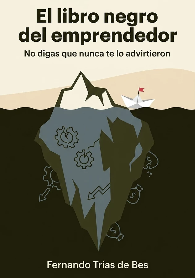 Portada del libro El libro negro del emprendedor, de Fernando Trías de Bes — resumen crítico y reseña en 12min