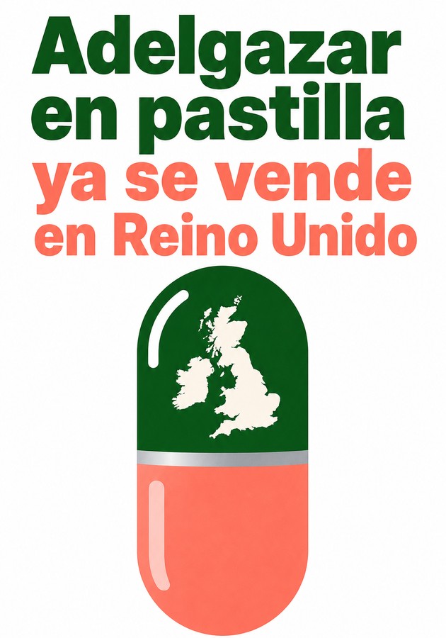 Portada del libro Adelgazar en pastilla ya se vende en Reino Unido, de 12min Originals — resumen crítico y reseña en 12min
