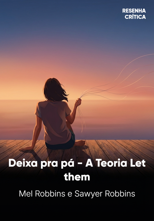Capa do livro Deixa pra lá, de Mel Robbins — resumo e resenha crítica no 12min