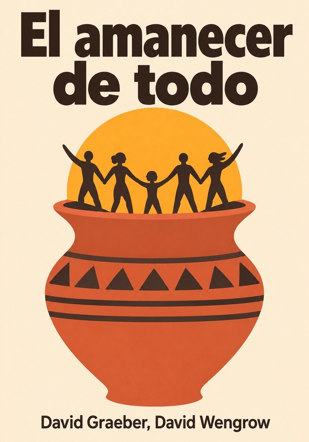 Portada del libro El amanecer de todo, de David Graeber — resumen crítico y reseña en 12min