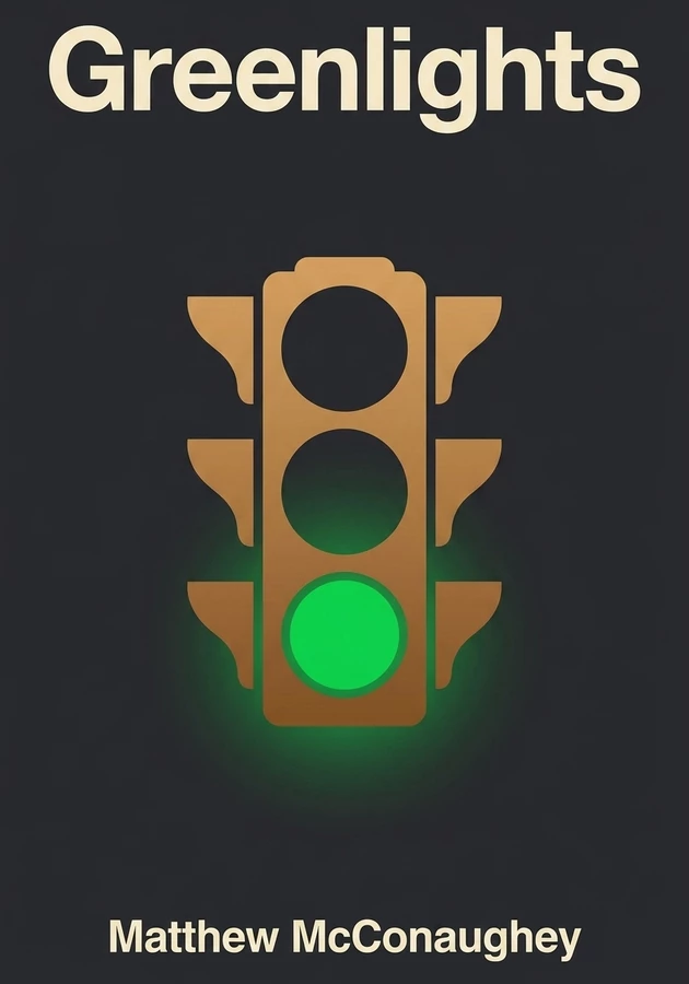 Book cover of Greenlights by Matthew McConaughey — critical summary review on 12min