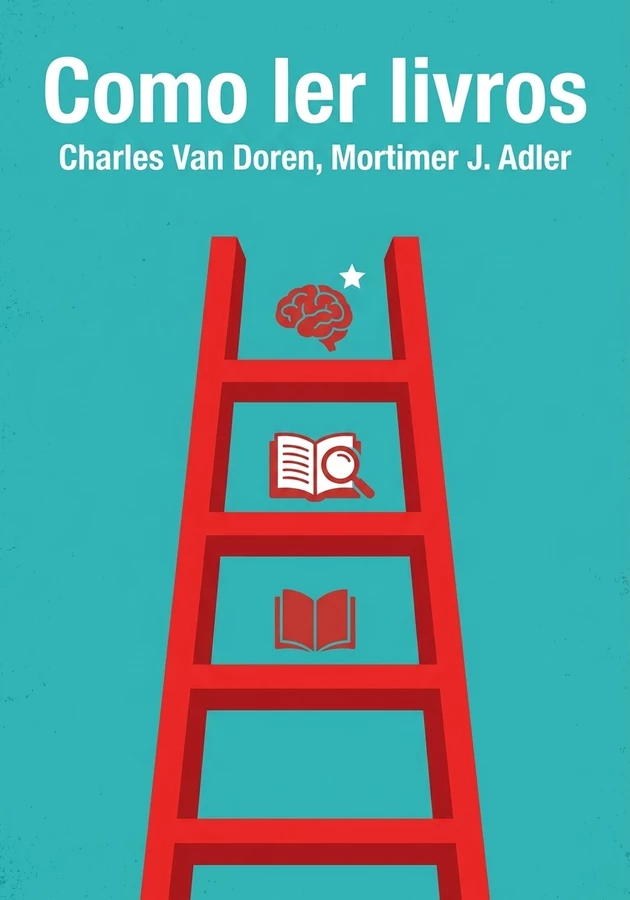 Capa do livro Como ler livros, de Charles Van Doren — resumo e resenha crítica no 12min