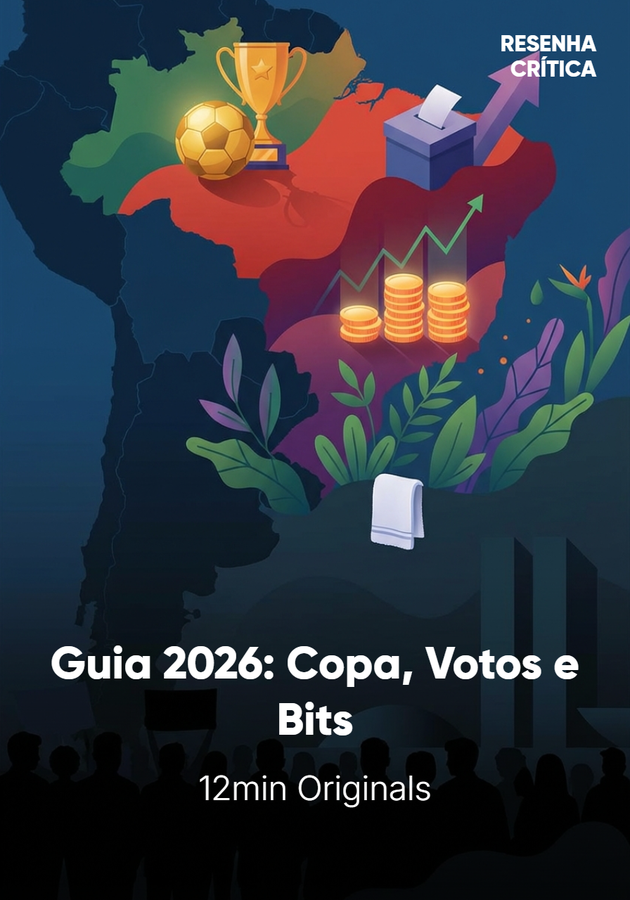 Capa do livro Guia 2026: Copa, Votos e Bits, de 12min Originals — resumo e resenha crítica no 12min