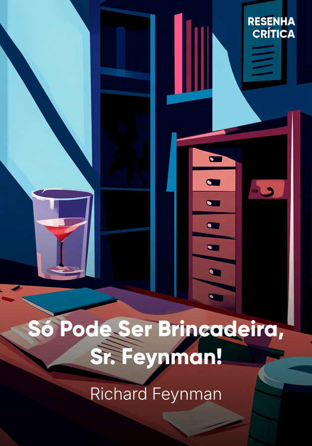 Capa do livro Só Pode Ser Brincadeira, Sr. Feynman!, de Richard Feynman — resumo e resenha crítica no 12min