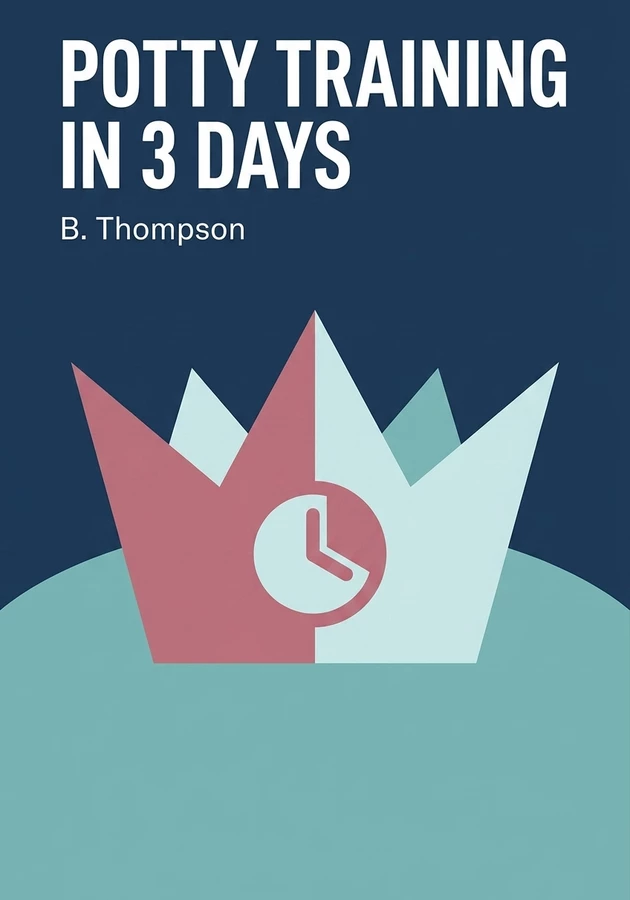 Book cover of Potty Training In 3 Days by B. Thompson — critical summary review on 12min