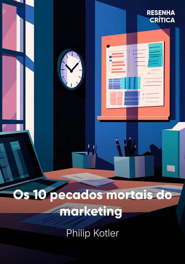 Capa do livro Os 10 pecados mortais do marketing , de Philip Kotler — resumo e resenha crítica no 12min
