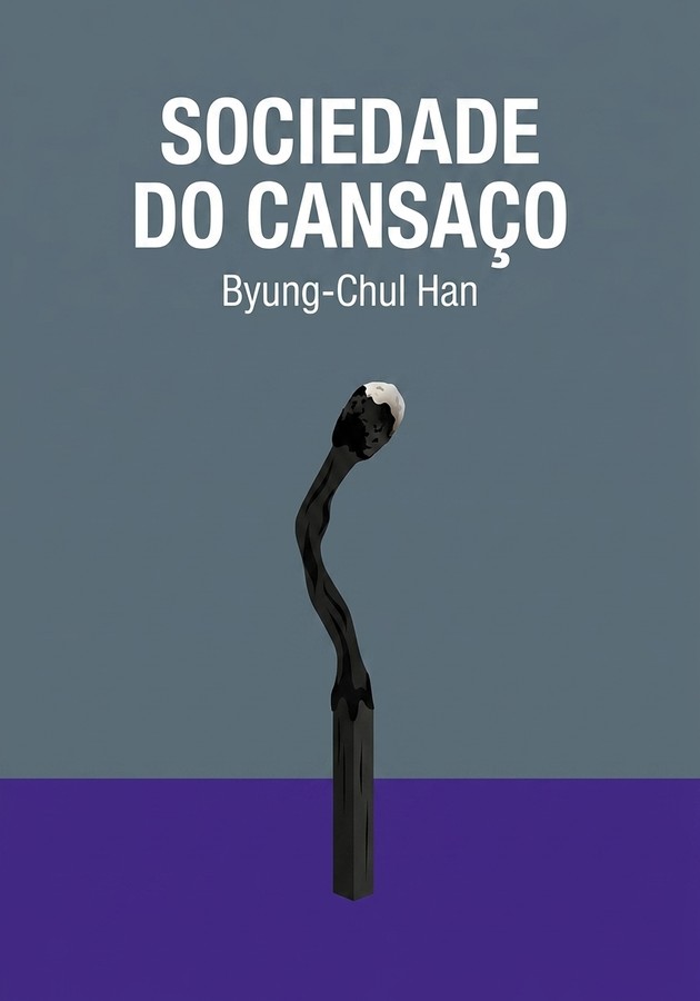 Capa do livro Sociedade do Cansaço, de Byung-Chul Han — resumo e resenha crítica no 12min