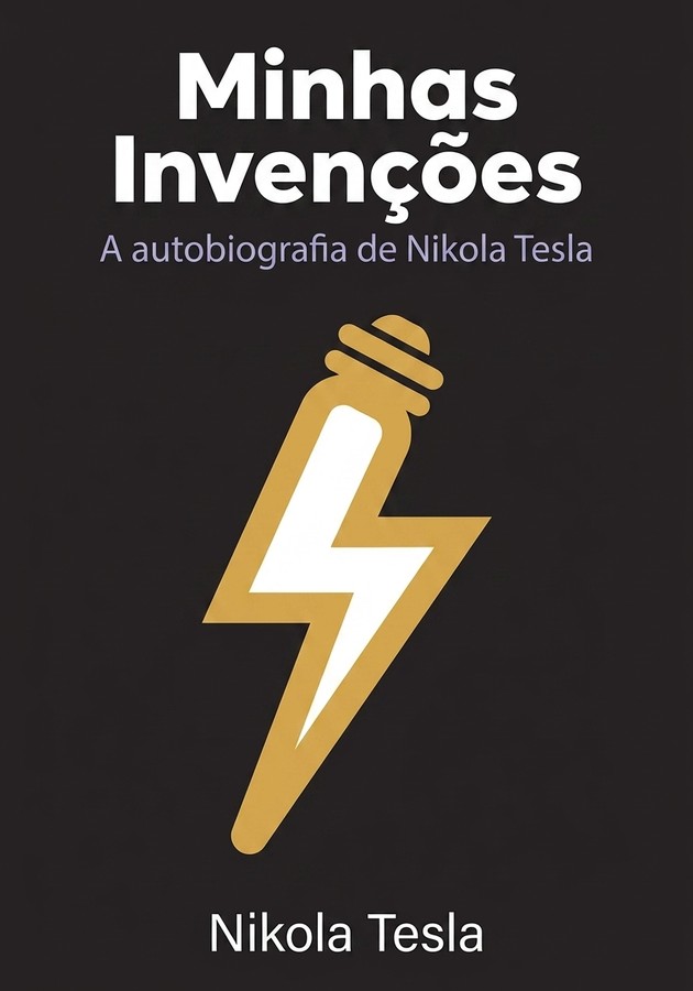 Capa do livro Minhas Invenções, de Nikola Tesla — resumo e resenha crítica no 12min