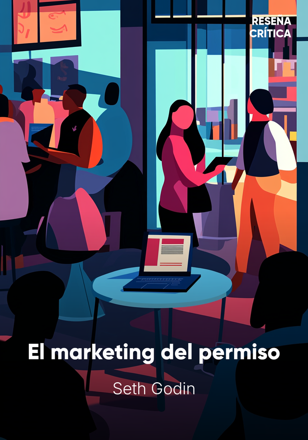 Portada del libro El marketing del permiso, de Seth Godin — resumen crítico y reseña en 12min