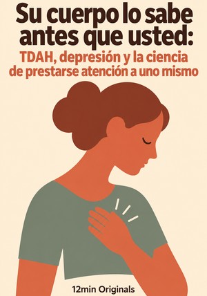 Portada del libro Su cuerpo lo sabe antes que usted: TDAH, depresión y la ciencia de prestarse atención a uno mismo, de 12min Originals — resumen crítico y reseña en 12min